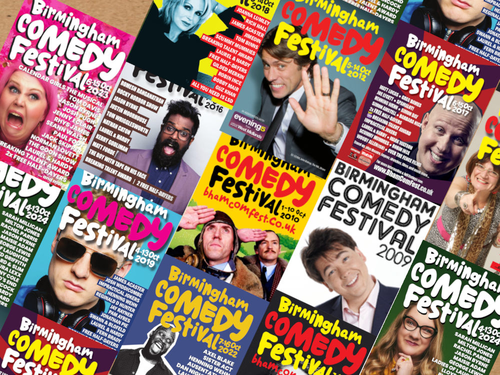 Previous Festival brochure covers