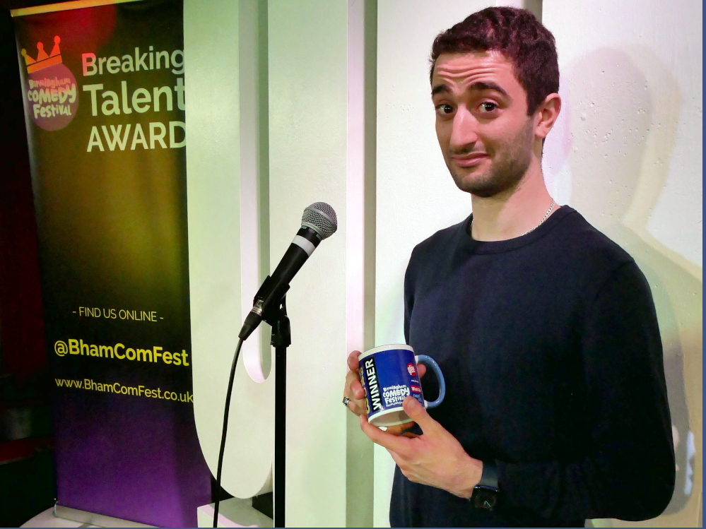 Birmingham Comedy Festival Breaking Talent Award 2023 Winner