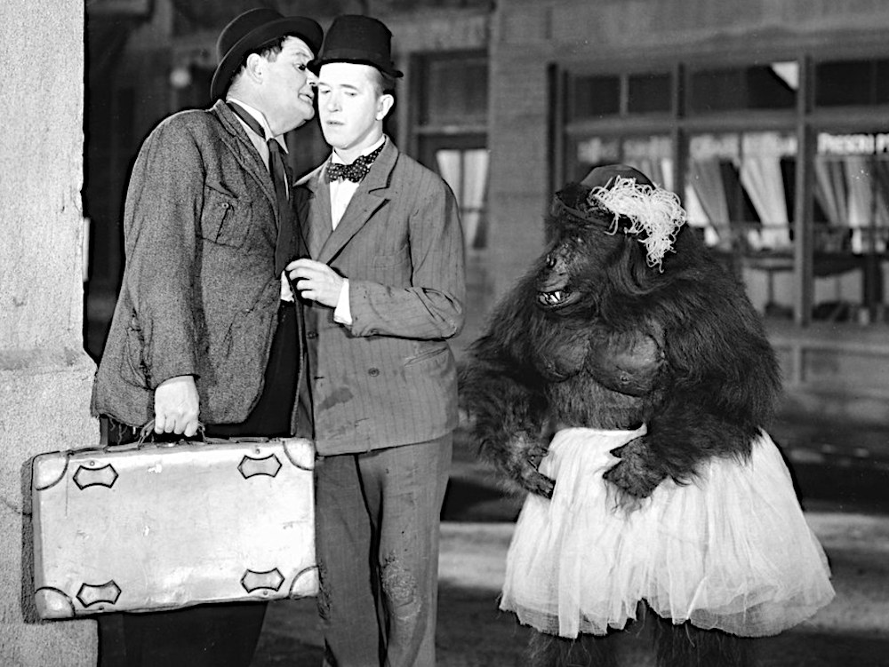 Laural & Hardy: The Chimp